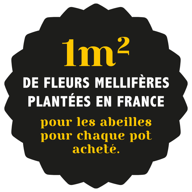 Des fleurs mellifères plantées pour chaque pot acheté