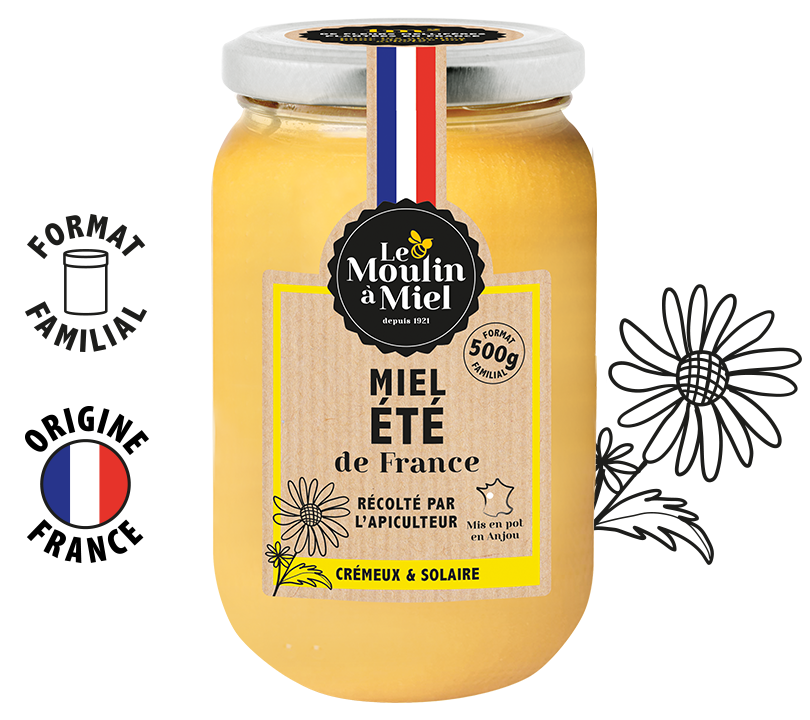 Miel été de France format familial
